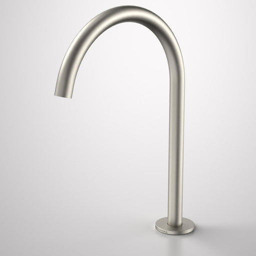 Caroma Liano II Hob Swivel Outlet 200mm - Brushed Nickel
