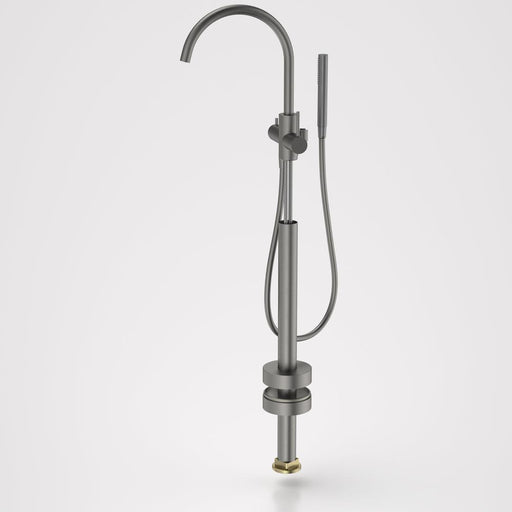 Caroma Liano II Freestanding Bath Filler with Hand Shower (Trim-Kit) - Gun Metal