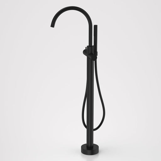 Caroma Liano II Freestanding Bath Filler with Hand Shower - Black