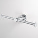 Caroma Liano II Double Toilet Roll Holder - Chrome
