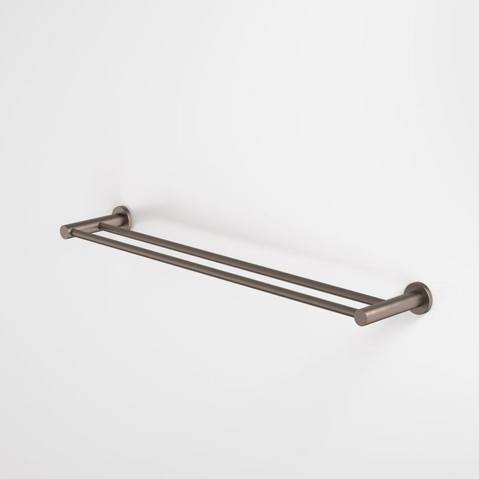 Caroma Liano II Double Towel Rail 640mm - Brushed Bronze