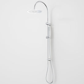 Caroma Liano II Rail Shower with Overhead - Chrome