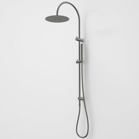 Caroma Liano II Rail Shower with Overhead - Gun Metal