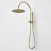 Caroma Liano II Compact Twin Shower with Overhead - Brushed Brass