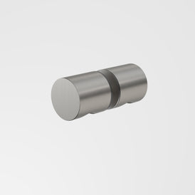 Caroma Shower Door Handle - Round - Brushed Nickel