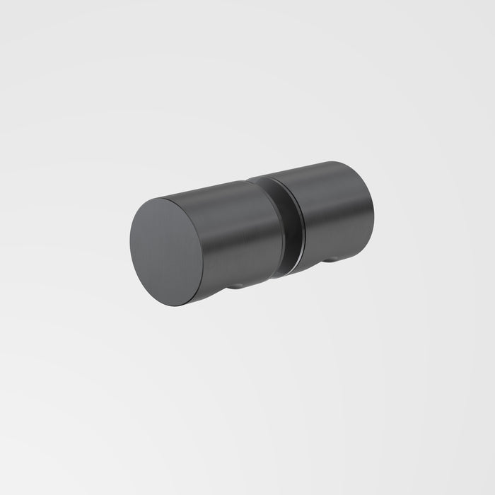 Caroma Shower Door Handle - Round - Gunmetal