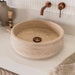 ADP Arlo Travertine Above Counter Basin-TOPMARL400TR-blue-leaf-bathware