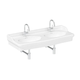 ADP Castellana 1260 Wall Hung Basin - Gloss White-TOPCCAS126CGW-blue-leaf-bathware
