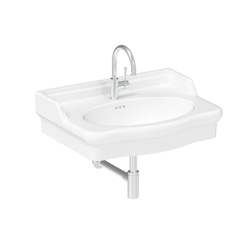 ADP Castellana 700 Wall Hung Basin - Gloss White-TOPCCAS070CGW-blue-leaf-bathware