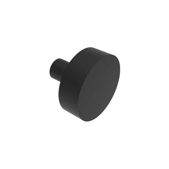 ADP Cooper Knob Handle Matte Black-HANDCOOPERMBK-blue-leaf-bathware