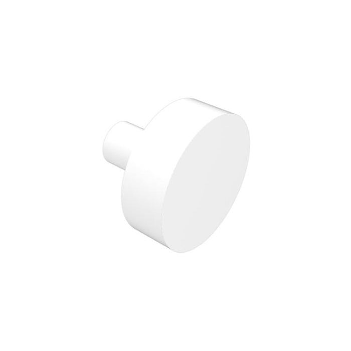 ADP Cooper Knob Handle Matte White-HANDCOOPERMWH-blue-leaf-bathware