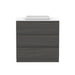 ADP Glacier Ensuite All-Drawer Trio Freestanding Vanity - Lite-GLLEAT0900WKCCP-blue-leaf-bathware