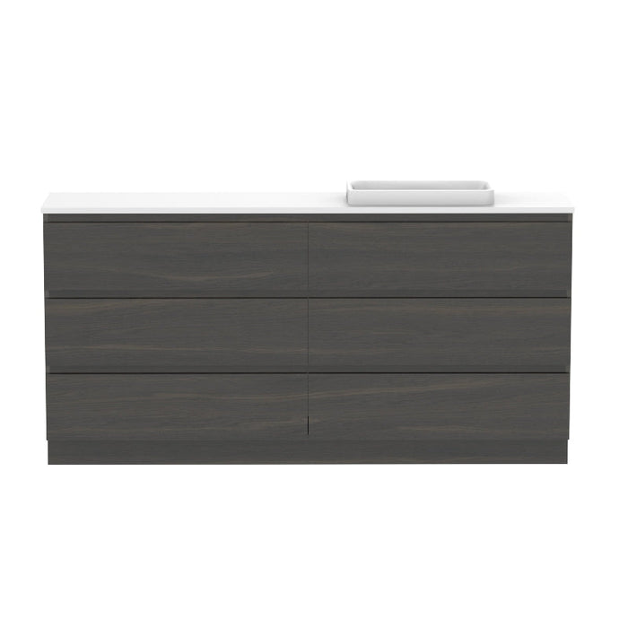 ADP Glacier Ensuite All-Drawer Trio Freestanding Vanity - Lite-GLLEAT1800WKRCP-blue-leaf-bathware