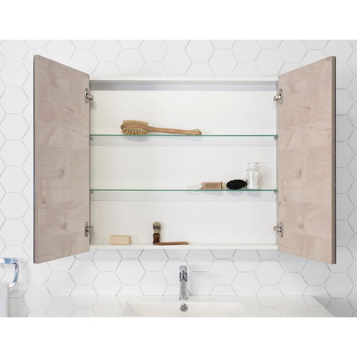 ADP Glacier Shaving Cabinet - Lite-blue-leaf-bathware