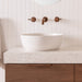 ADP Glam Round Above Counter Basin-blue-leaf-bathware