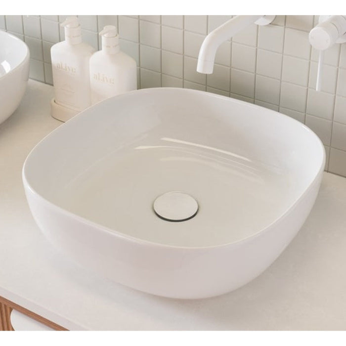 ADP Glam Square Above Counter Basin-blue-leaf-bathware