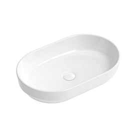 ADP Marilyn Above Counter Basin - Matte White-TOPCMAL550MW-blue-leaf-bathware