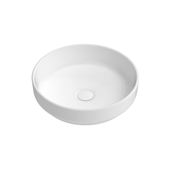 ADP Monroe Above Counter Basin - Gloss White-TOPCMNR400GW-blue-leaf-bathware