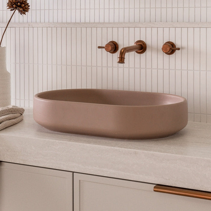 ADP Norma Concrete Above Counter Basin - Plum-TOPONOR550PL-blue-leaf-bathware