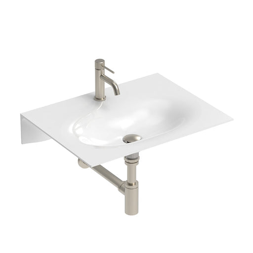 ADP Veil Wall Hung Basin - Gloss White-TOPCVEL060CGW-blue-leaf-bathware