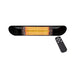 Thermogroup Ash 1200W Mid-Wave Outdoor Heater - Black