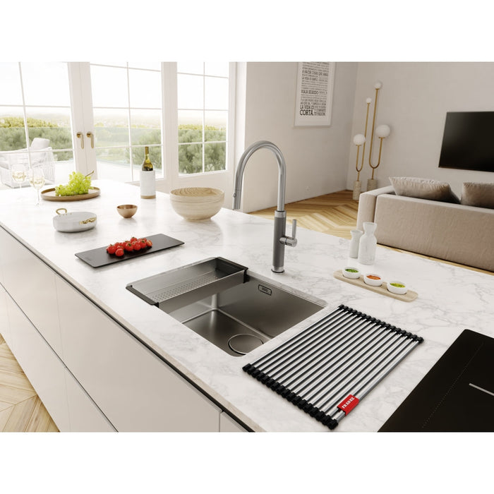 Franke Mythos Masterpiece Pull-Out Tap - Stainless steel