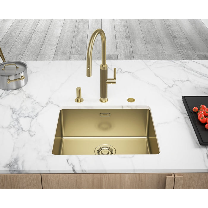 Franke Mythos Masterpiece Pull-Out Tap - Gold