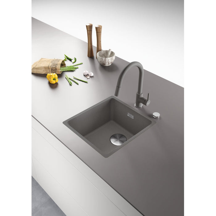 Franke Maris Single Bowl Sink - Stone grey