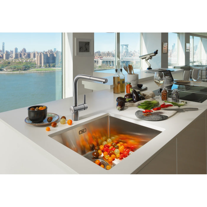 Franke Atlas Neo SS Pull Out Tap - Stainless steel