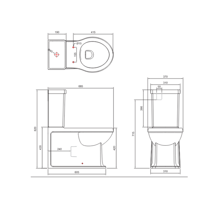 Abey Burlington Traditional Rimless Wall Faced Toilet Suite-371455-blue-leaf-bathware