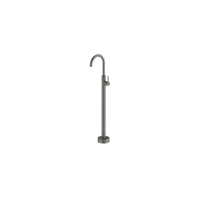 Abey Lucia Bath Filler Gun Metal Grey-3BTM-GM-blue-leaf-bathware