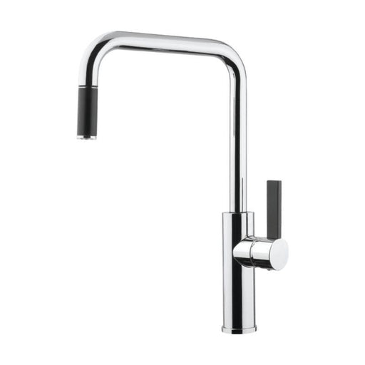 Abey Luz Kitchen Mixer With Pull-Out Chrome-LUZ-blue-leaf-bathware