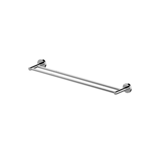 Abey Piccolo Mondo Double Towel Rail 760mm Chrome-PDTR-blue-leaf-bathware