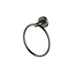 Abey Piccolo Mondo Towel Ring Gun Metal-PTR-GM-blue-leaf-bathware