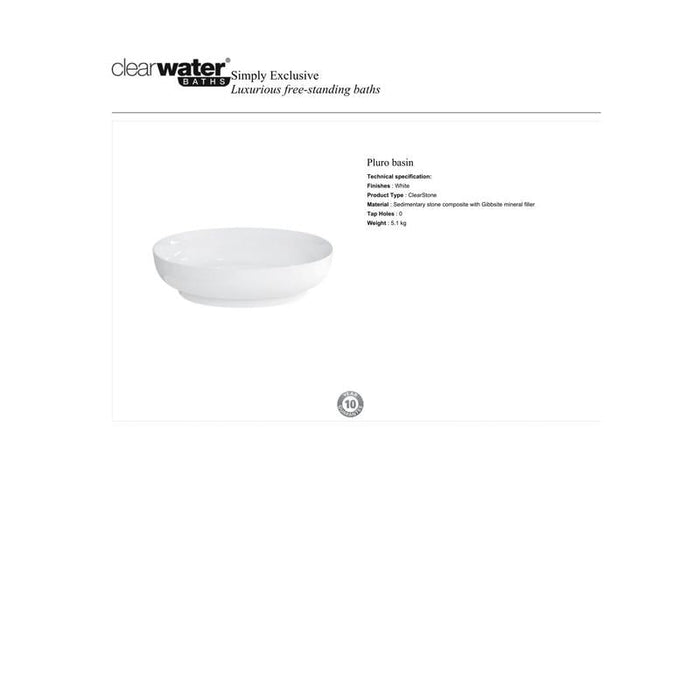 Abey Pluro Stone Basin-22845P-blue-leaf-bathware