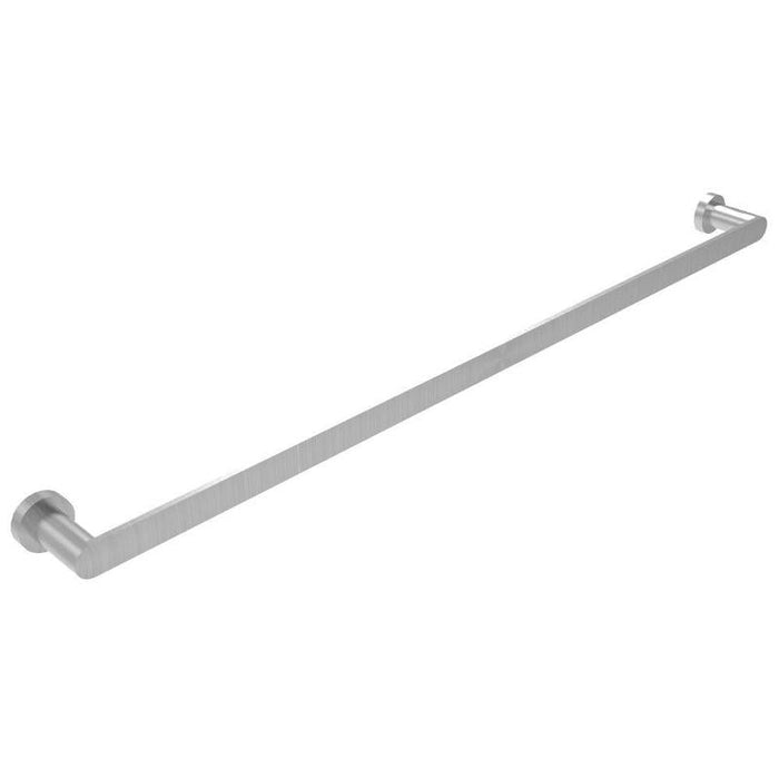 Abey Premium Single Towel Rail 760mm Brushed Nickel-CEA05-BN-blue-leaf-bathware