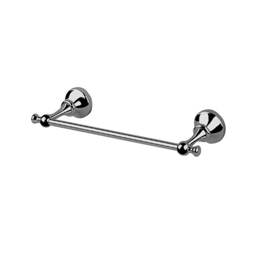 Abey Provincial 450mm Towel Rail Brushed Nickel-900050BN-blue-leaf-bathware