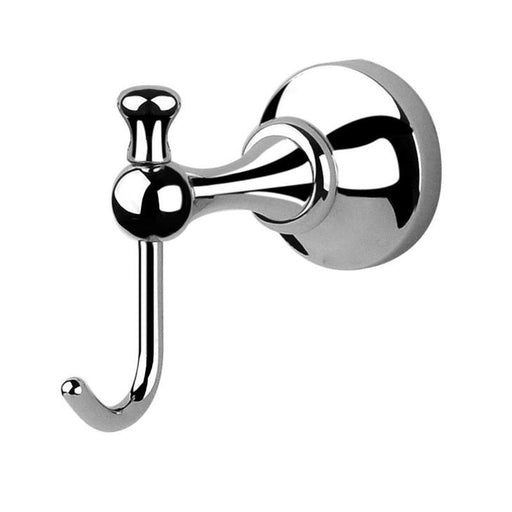 Abey Provincial Robe Hook Chrome-900055-blue-leaf-bathware