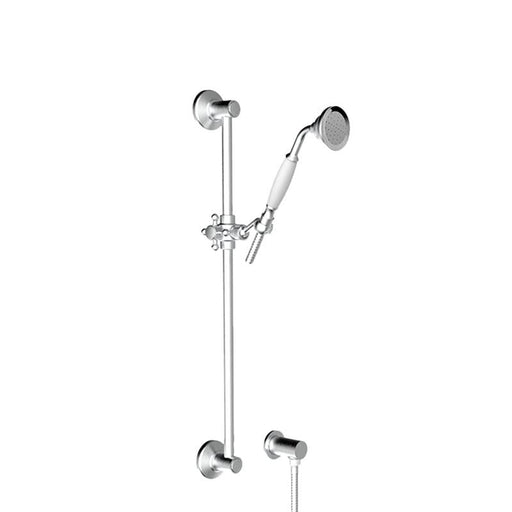 Abey Provincial Shower On Rail Brushed Nickel-900069BN-blue-leaf-bathware