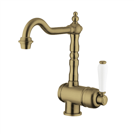 Abey Provincial Single Lever Basin Mixer Bronze-2150BR-blue-leaf-bathware