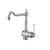 Abey Provincial Single Lever Basin Mixer - Brushed Nickel