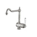 Abey Provincial Single Lever Basin Mixer Brushed Nickel-2150BN-blue-leaf-bathware