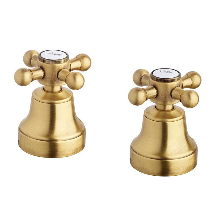 Abey Provincial Top Assemblies Bronze-2200BR-blue-leaf-bathware