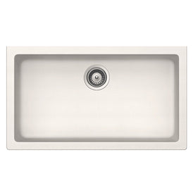 Abey Schock Signus Large Single Bowl Undermount - Polaris-N-100XLYW-blue-leaf-bathware
