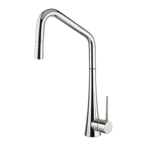 Abey Tink-D Kitchen Mixer With Pull-Out Chrome-TINKD-blue-leaf-bathware