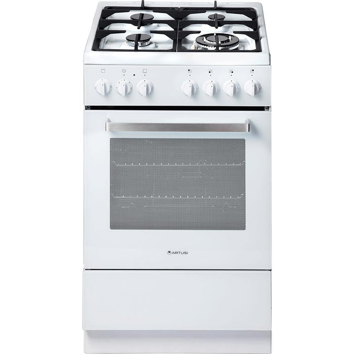 Artusi 54cm Freestanding Range Cooker - White
