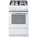 Artusi 54cm Freestanding Range Cooker - White