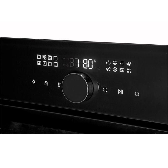 Artusi 60cm Built-in Air Fry Oven - Black Glass - Image 3