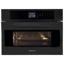 Artusi 60cm Built-in Combi Microwave Oven - Matt Black