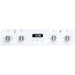 Artusi 60cm Built-in Electric Double Oven - White Glass - Image 2